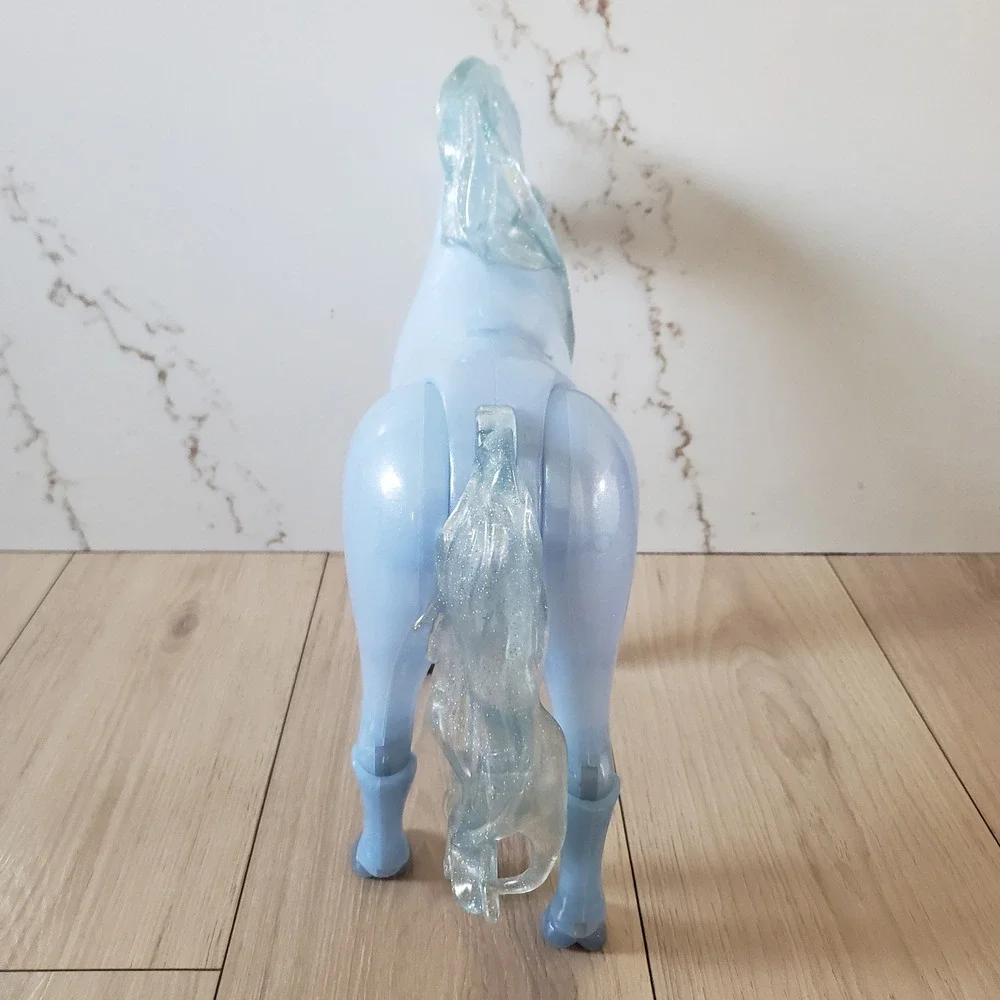 Disney Frozen 2 Nokk Water Spirit Light Up‎ Horse Toy Blue Glitter Jakks Pacific